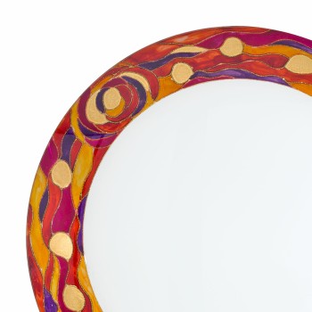Plafoniera SERENA placat cu aur de 24K Kolarz 0415.U13.3.RV, D40 cm, 3xE27