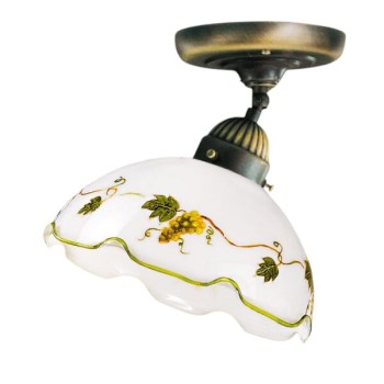 Plafoniera NONNA alama antichizata Kolarz 731.10.110, D20 cm, 1xE27