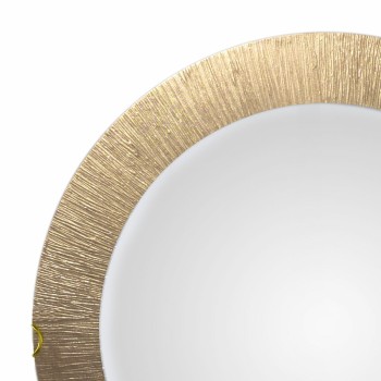 Plafoniera MOON placat cu aur de 24K Kolarz A1306.12.3.SUNAU, D40 cm, 2xE27