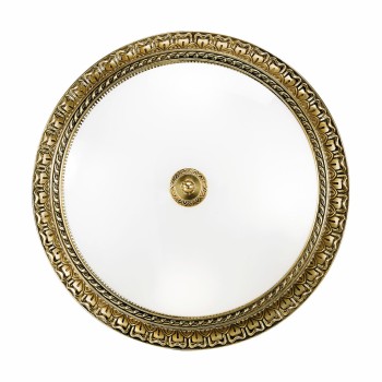 Plafoniera MILADY alama antichizata Kolarz 0298.14.4, D50 cm, 4xE27