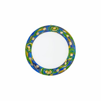 Plafoniera SERENA placat cu aur de 24K Kolarz 0415.U12.3.BG, D30 cm, 2xE27
