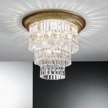 Plafoniera MILORD CRYSTAL Kolarz 0346.14L.4, D50 cm, 1xE27