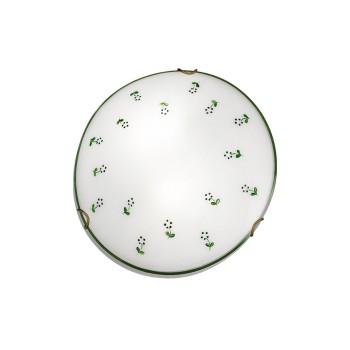 Plafoniera NONNA alama antichizata Kolarz 731.13.4.21, D50 cm, 3xE27