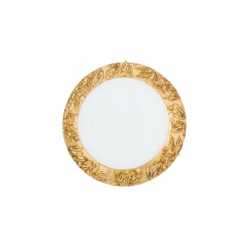 Plafoniera SERENA placat cu aur de 24K Kolarz 0423.U12.3.GA, D30 cm, 2xE27