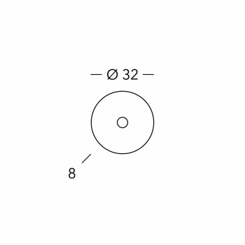Plafoniera CENTRO BIANCA placat cu aur de 24K Kolarz 0314.U12.3.W, D32 cm, 2xE14