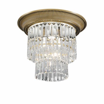 Plafoniera MILORD CRYSTAL Kolarz 0346.14S.4, D40 cm, 1xE27
