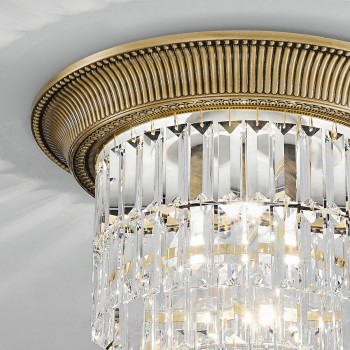 Plafoniera MILORD CRYSTAL Kolarz 0346.14S.4, D40 cm, 1xE27