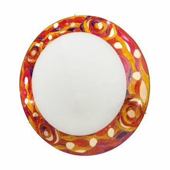Plafoniera SERENA placat cu aur de 24K Kolarz 0415.U14.3.RV, D50 cm, 4xE27