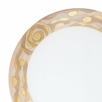 Plafoniera SERENA placat cu aur de 24K Kolarz 0415.U13.3.CH, D40 cm, 3xE27