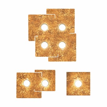 Plafoniera SQUARE alb Kolarz A1337.11.1.VINAU, 25x25 cm