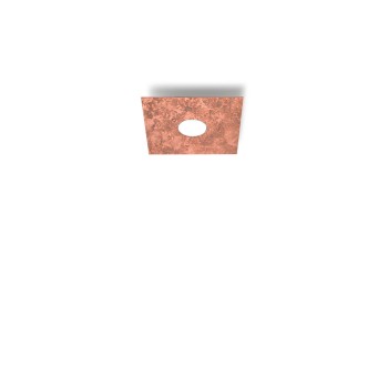 Plafoniera SQUARE cupru Kolarz A1337.11.1.VINCU, 25x25 cm
