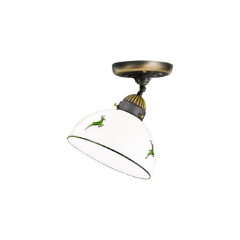 Plafoniera NONNA alama antichizata Kolarz 731.10.100, D20 cm, 1xE27
