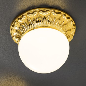 Plafoniera MILADY placat cu aur de 24K Kolarz 0298.11.3, D16 cm