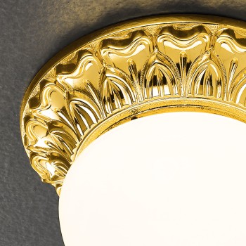 Plafoniera MILADY placat cu aur de 24K Kolarz 0298.11.3, D16 cm