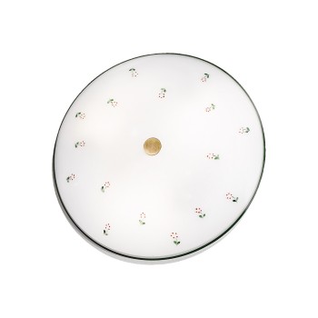 Plafoniera NONNA alama antichizata Kolarz 731.U13.4.70, D40 cm, 3xE27