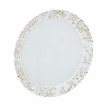 Plafoniera SERENA placat cu aur de 24K Kolarz 0423.U13.3.WA, D40 cm, 3xE27