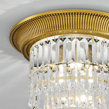 Plafoniera MILORD CRYSTAL Kolarz 0346.14L.15, D50 cm, 1xE27