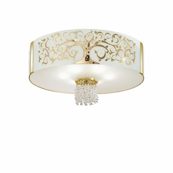 Plafoniera EMOZIONE Kolarz 0345.16.3.AL.GO.OKPT, D60 cm, 6xE27