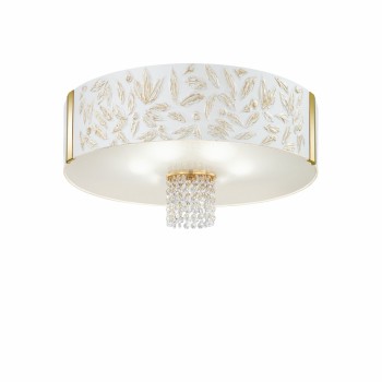 Plafoniera EMOZIONE Kolarz 0345.16.3.LI.WA.OKPT, D60 cm, 6xE27
