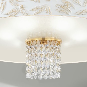 Plafoniera EMOZIONE Kolarz 0345.16.3.LI.WA.OKPT, D60 cm, 6xE27