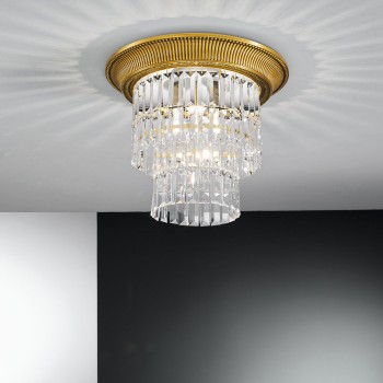 Plafoniera MILORD CRYSTAL Kolarz 0346.14S.15, D40 cm, 1xE27