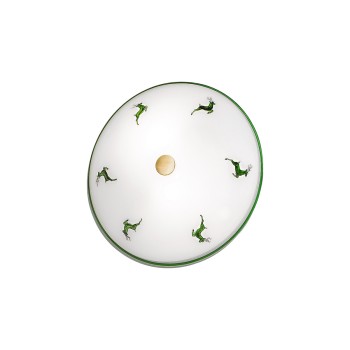 Plafoniera NONNA alama antichizata Kolarz 731.U12.4.100, D32 cm, 2xE14