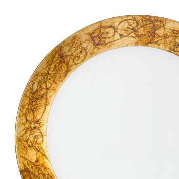 Plafoniera SERENA placat cu aur de 24K Kolarz 0331.U12.3, D30 cm, 2xE27