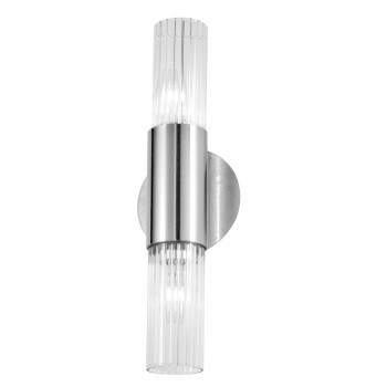 Aplica de perete GIRO foita de argint Kolarz 6010.60250, 2xE14