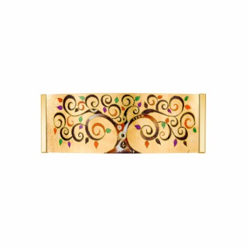 Aplica de perete EMOZIONE placat cu aur de 24K Kolarz 0345.62.3.AL.MU