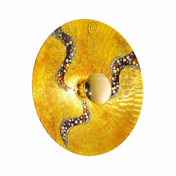 Aplica de perete LUNA placat cu aur de 24K Kolarz 0365.61XL.V1.3, 1xE27
