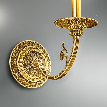 Aplica de perete PISANI placat cu aur de 24K Kolarz 0301.61.3, 1xE14