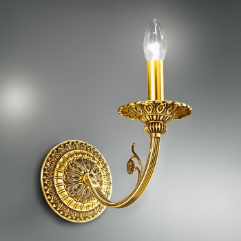 Aplica de perete PISANI placat cu aur de 24K Kolarz 0301.61.3, 1xE14