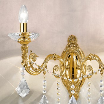 Aplica de perete CONTARINI CRYSTAL Kolarz 1299.62.15.SPT, 2xE14