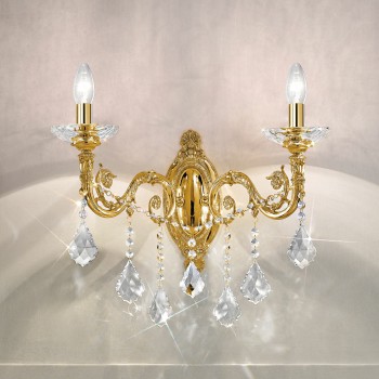 Aplica de perete CONTARINI CRYSTAL Kolarz 1299.62.15.SPT, 2xE14
