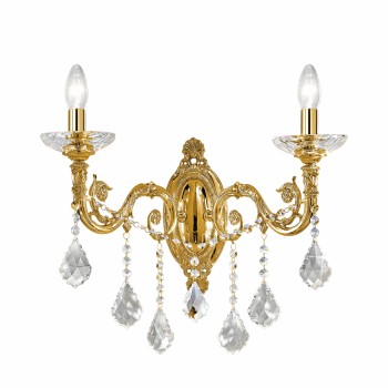 Aplica de perete CONTARINI CRYSTAL Kolarz 1299.62.15.SPT, 2xE14