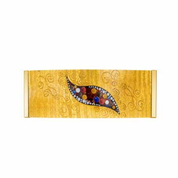 Aplica de perete EMOZIONE placat cu aur de 24K Kolarz 0345.62.3.KI.AU