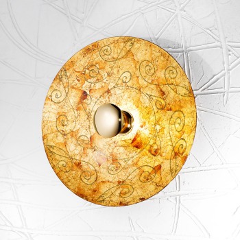 Aplica de perete LUNA placat cu aur de 24K Kolarz 0331.61XL.V1.3, 1xE27