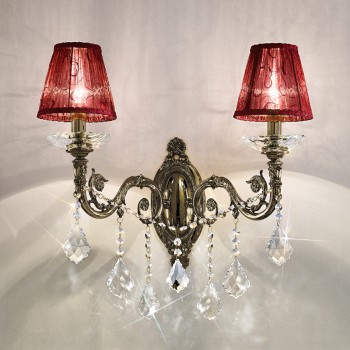 Aplica de perete CONTARINI CRYSTAL Kolarz 1299.62.4.SPT, 2xE14