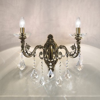Aplica de perete CONTARINI CRYSTAL Kolarz 1299.62.4.SPT, 2xE14