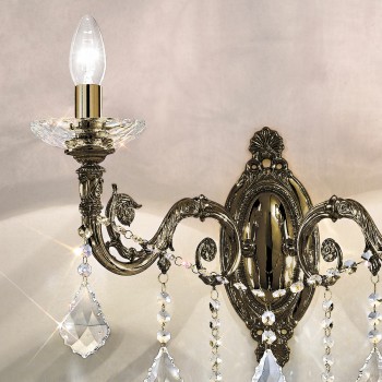 Aplica de perete CONTARINI CRYSTAL Kolarz 1299.62.4.SPT, 2xE14