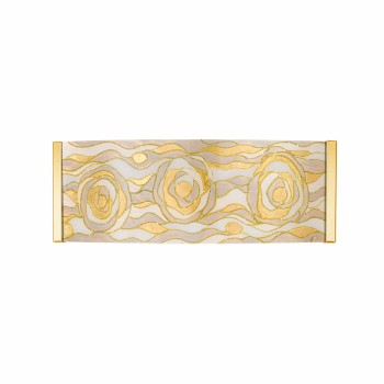 Aplica de perete EMOZIONE placat cu aur de 24K Kolarz 0345.62.3.AQ.CH