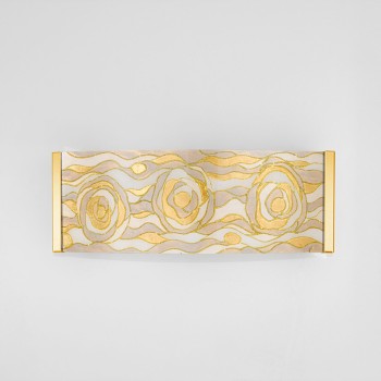 Aplica de perete EMOZIONE placat cu aur de 24K Kolarz 0345.62.3.AQ.CH