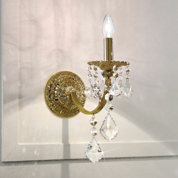 Aplica de perete PISANI PISANI CRYSTAL Kolarz 1301.61.4.SPT, 1xE14