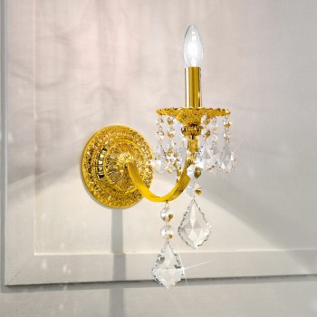 Aplica de perete PISANI PISANI CRYSTAL Kolarz 1301.61.15.SPT, 1xE14