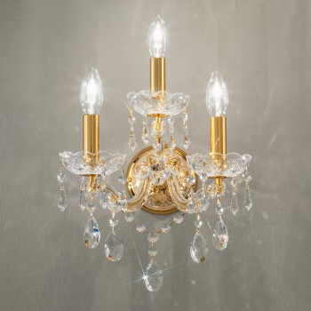 Aplica de perete SCHONBRUNN Kolarz 3844.63.3.SPT, 3xE14