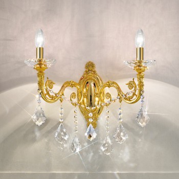Aplica de perete CONTARINI CRYSTAL Kolarz 1299.62.3.SPT, 2xE14