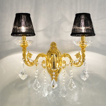 Aplica de perete CONTARINI CRYSTAL Kolarz 1299.62.3.SPT, 2xE14