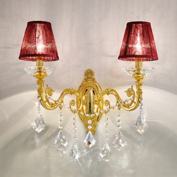 Aplica de perete CONTARINI CRYSTAL Kolarz 1299.62.3.SPT, 2xE14