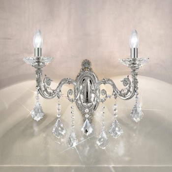 Aplica de perete CONTARINI CRYSTAL Kolarz 1299.62.5.SPT, 2xE14