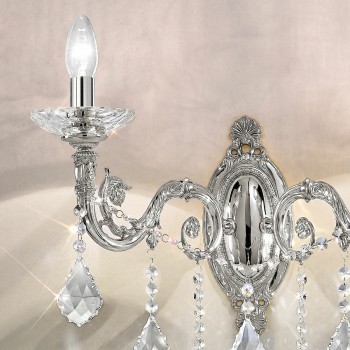 Aplica de perete CONTARINI CRYSTAL Kolarz 1299.62.5.SPT, 2xE14